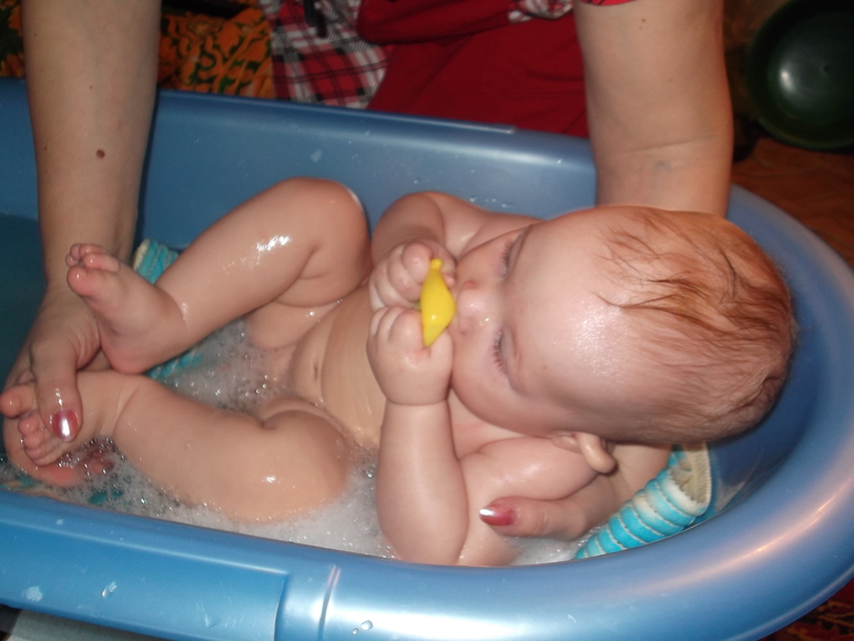 наше купание.