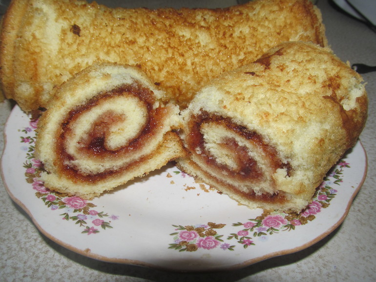 домашний рулетик за 6 минут))