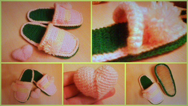 Тапочки с подошвой.