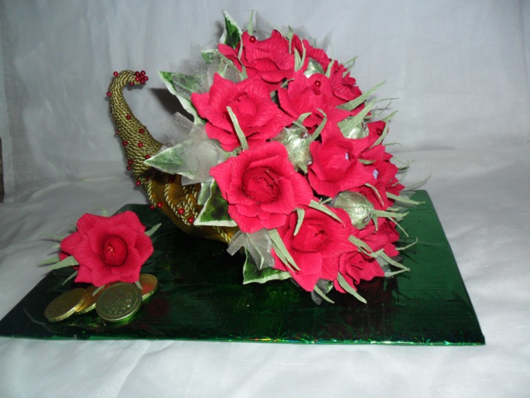 первый рог делался маме на ДР! А второй по просьбе знакомой! Прошу посмотреть!