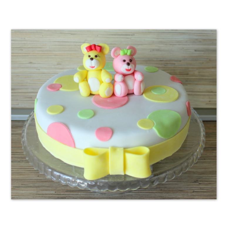 Тортик на День защиты детей для доченьки и ее подружки Варюшки!!!