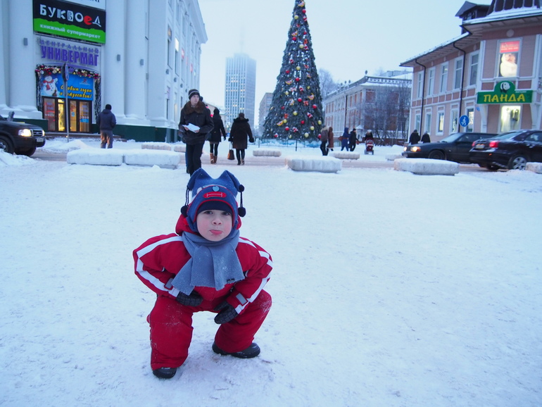 Наши зимние погуляшки...