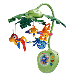 музыкальный мобиль fisher price тропический лес б/у только почта