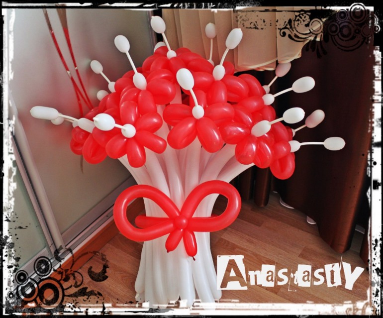 Украшение воздушными шарами!