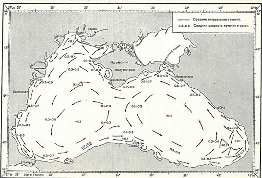 Черное море схема