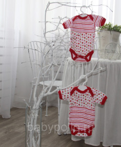 Боди / короткий рукав (в комплект 2шт.)