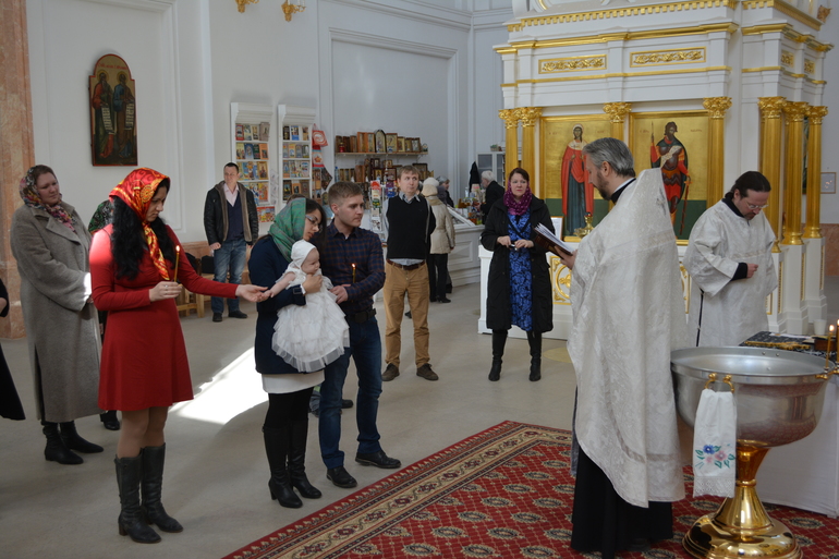 Крестины у Кристины)))