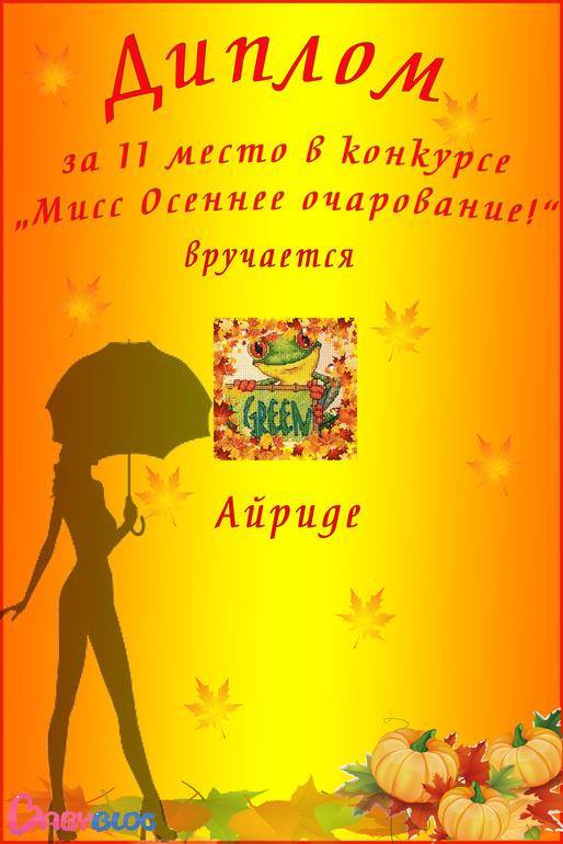 Поздравляем победительницу!