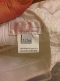 Платье Baby Cottons Аргентина