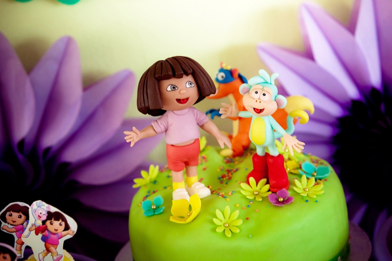 Dora the Explorer candy bar...Сладкий стол Даша — путешественница...