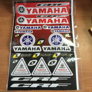 Yamaha наклейки на пластик под лак