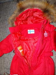 Новый зимний финский комбинезон NELS на девочку