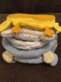 Шапочки с ушками для новорожденного Next