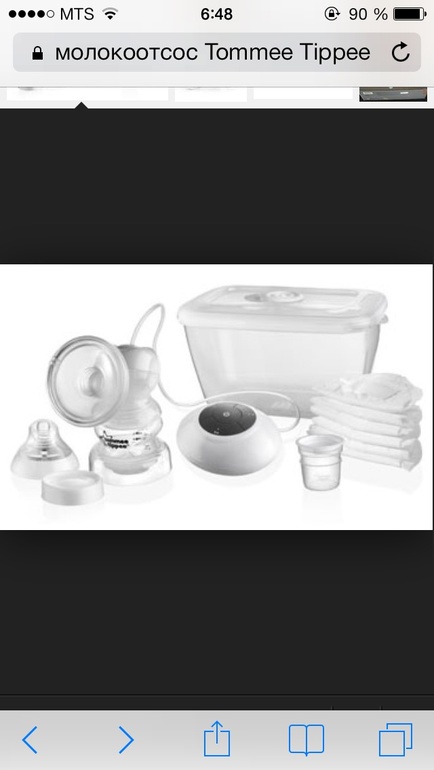 Молокоотсос Tommee Tippee электрический
