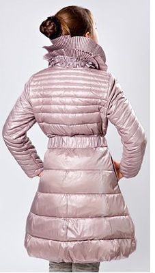 Пальто для девочки Via Lattea, сирень размер 164