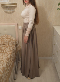 Шикарная длинная юбка Donna Saggia новая