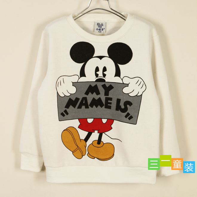 ТОЛСТОВКА ДЛЯ МАЛЬЧИКА ИЛИ ДЕВОЧКИ MICKEY MOUSE  - 120 СМ - 500 руб!!!!!!