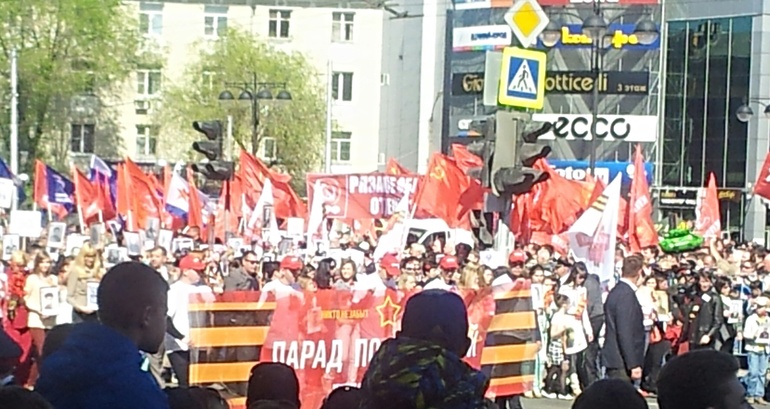 Парад победителей в Рязани!