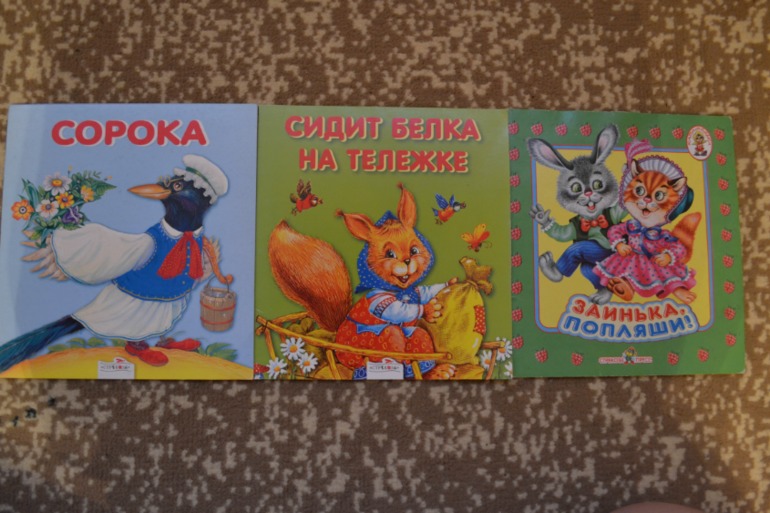 Наша детская библиотечка от 0 до 1 года