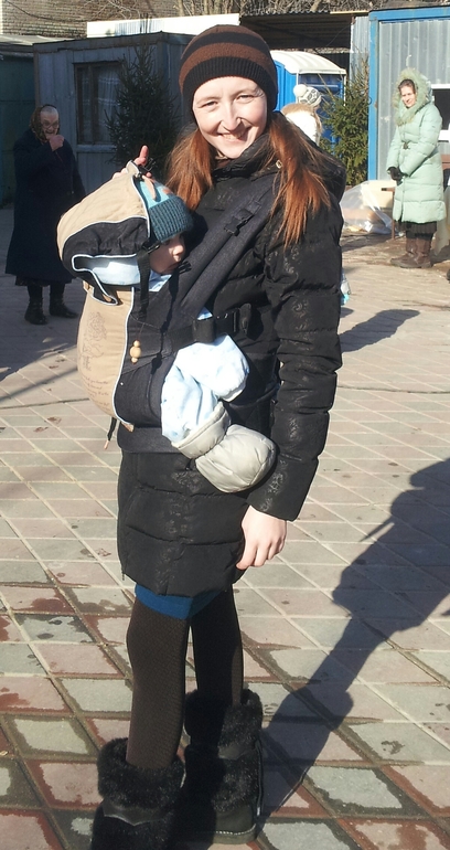 Детки в слинге