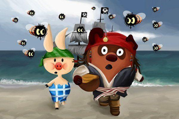 Герои мультфильмов в необычных ролях