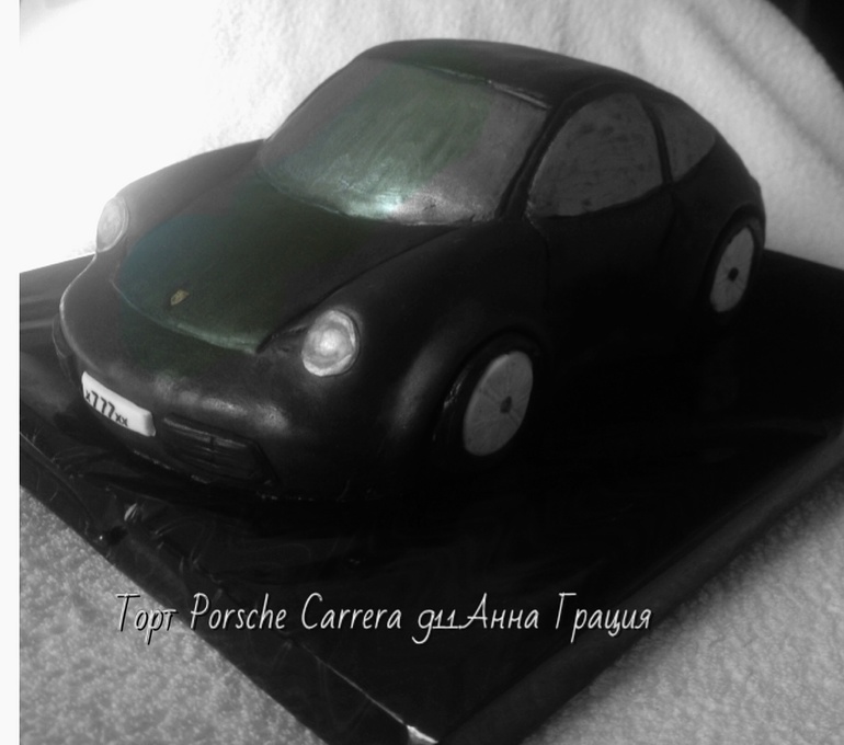 Торт Porsche Carrera 911