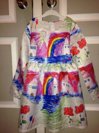 Платье новое 9-10 лет по мотивам DG