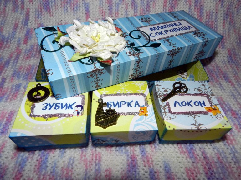 Мамины сокровища...3 коробочки