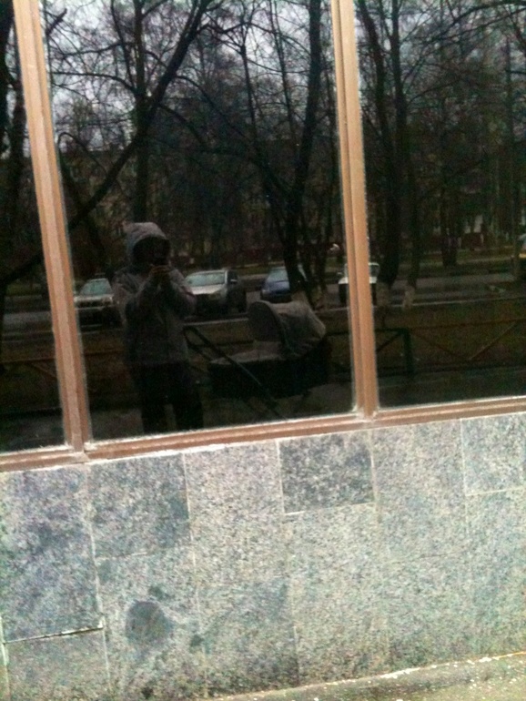 Мы гуляем в любую погоду!))))