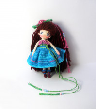 Авторская куколка _Маленькая леди_