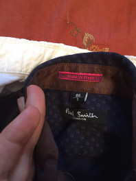 Рубашки для мальчика Paul smith на 1 годик.