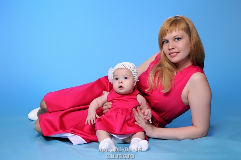 Ciliegio - Одинаковая одежда для мамы и дочки