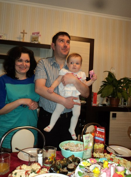 Нам уже 1 годик!!!