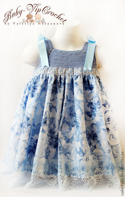 Распродажа платьев для девочек BabyVipCrochet