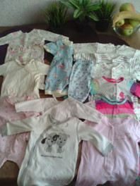 Одежда на девочку от 0-4 мес