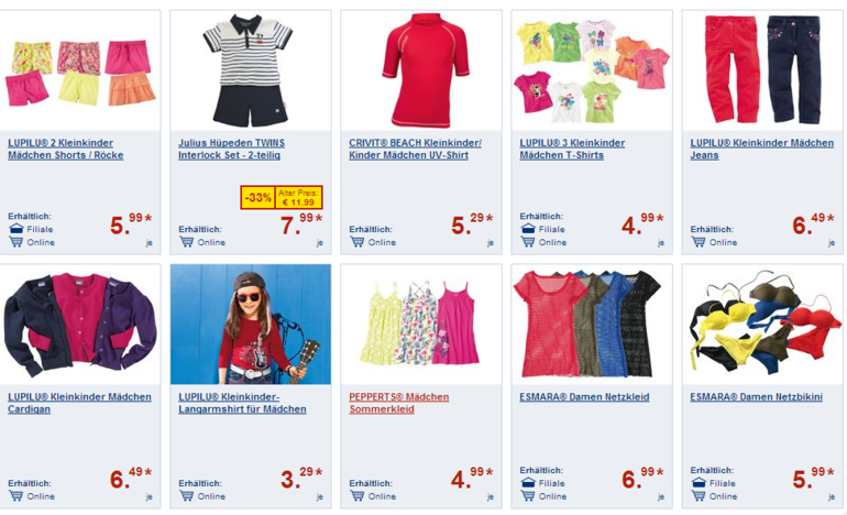 LIDL - распродажа