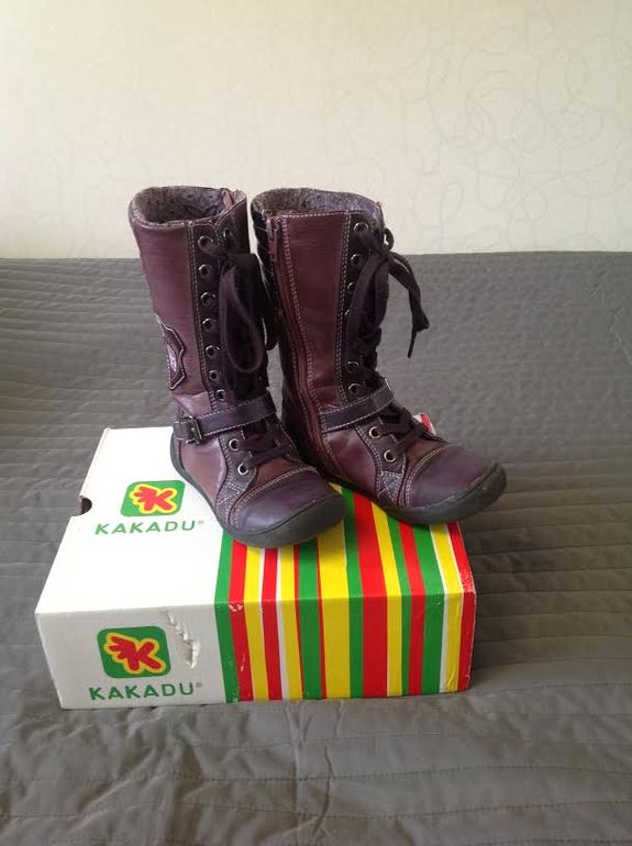 Сапоги фирмы KAKADU для девочки  размер 28