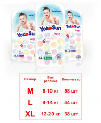 Трусики-подгузники YokoSun на заказ