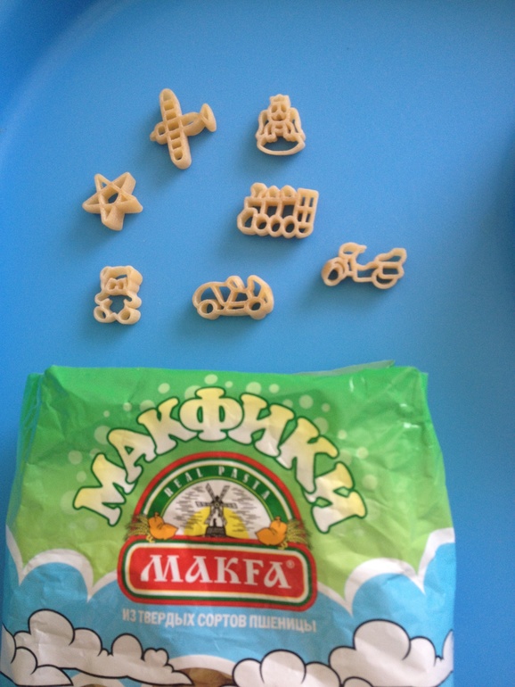 Фигурные макарошки