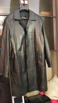 Кожаный плащ hiperbol