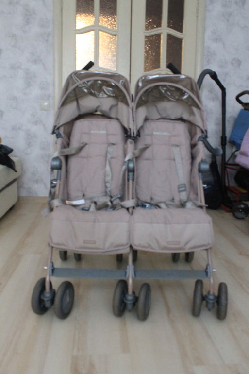 Коляска-трость для двойни Maclaren Twin Techno XT 9000 руб