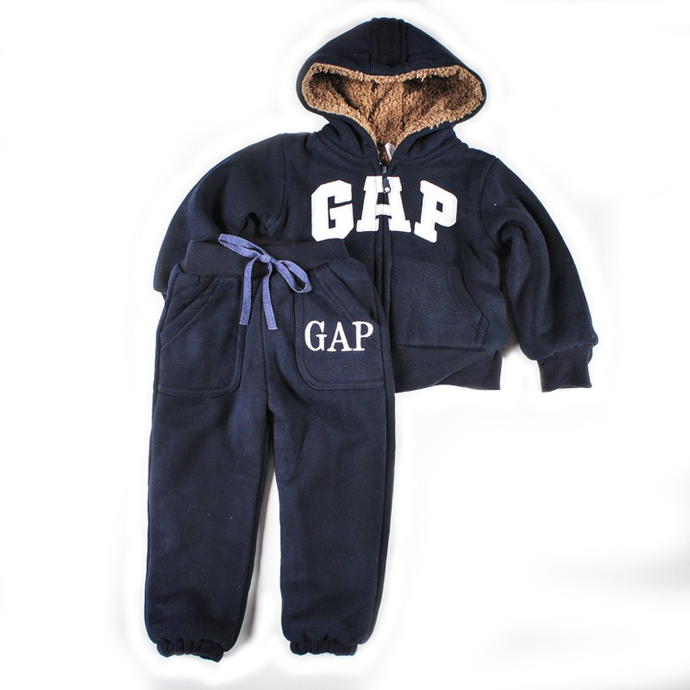 Утепленный спортивный костюм Gap темно-синий