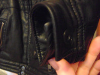 куртка кожаная GAP