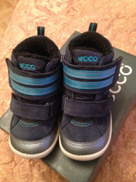 Демисезонные ботинки Ecco 21р в идеале