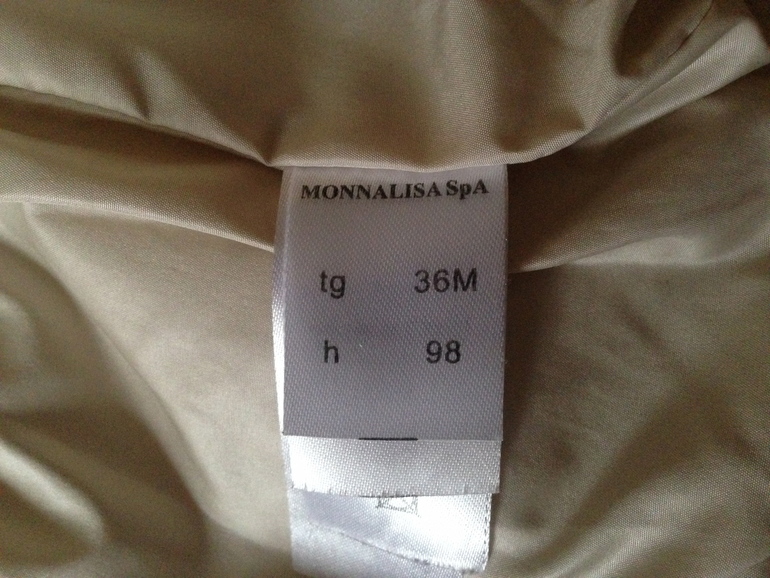 куртка monnalisa,36 мес,98,в идеале,3000