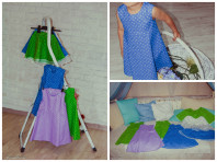 Парные платья для мамы и дочки family look