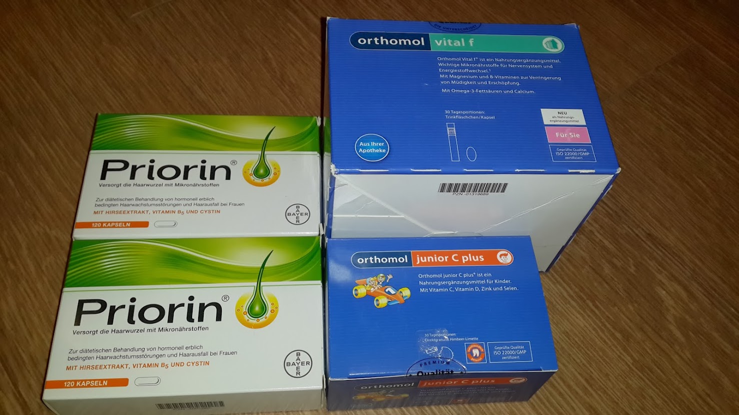 Хваст аптека Германии (февраль`14)/ Orthomol/Priorin/Оцикловир/Амброксал/Dermasel