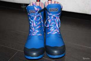 Новые резиновые сапоги Tommy Hilfiger
