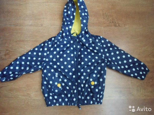 Продам ветровку для девочки т.м. next 92-98 см.