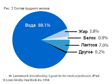 Допаивание водой при грудном вскармливании
